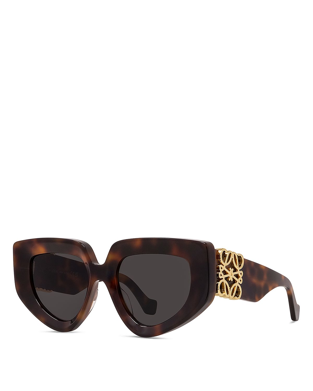 Loewe Anagram Geometric Sunglasses, 51mm