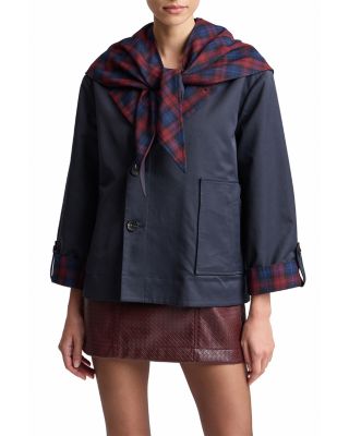 Reversible Scarf Barn Jacket