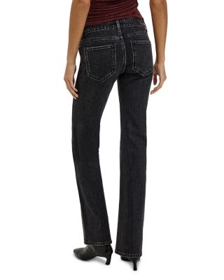 Fremont Cotton Stretch Low Rise Jeans in Blackjack - thumbnail 3