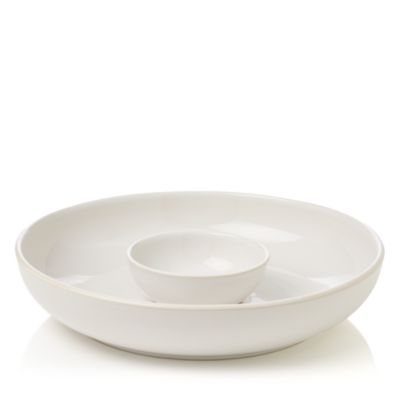 Chip & Dip Serving Dish - Exclusive