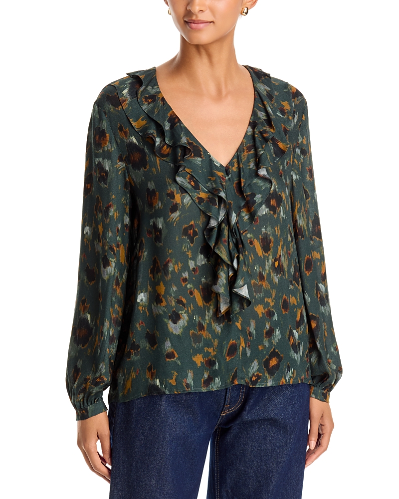 Emme Emmdonare Ruffle Trim Blouse