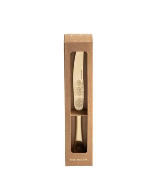  Dume Patterned Steel Dinner Knife Set of 4, 9.06" x 0.79" x 0.12"