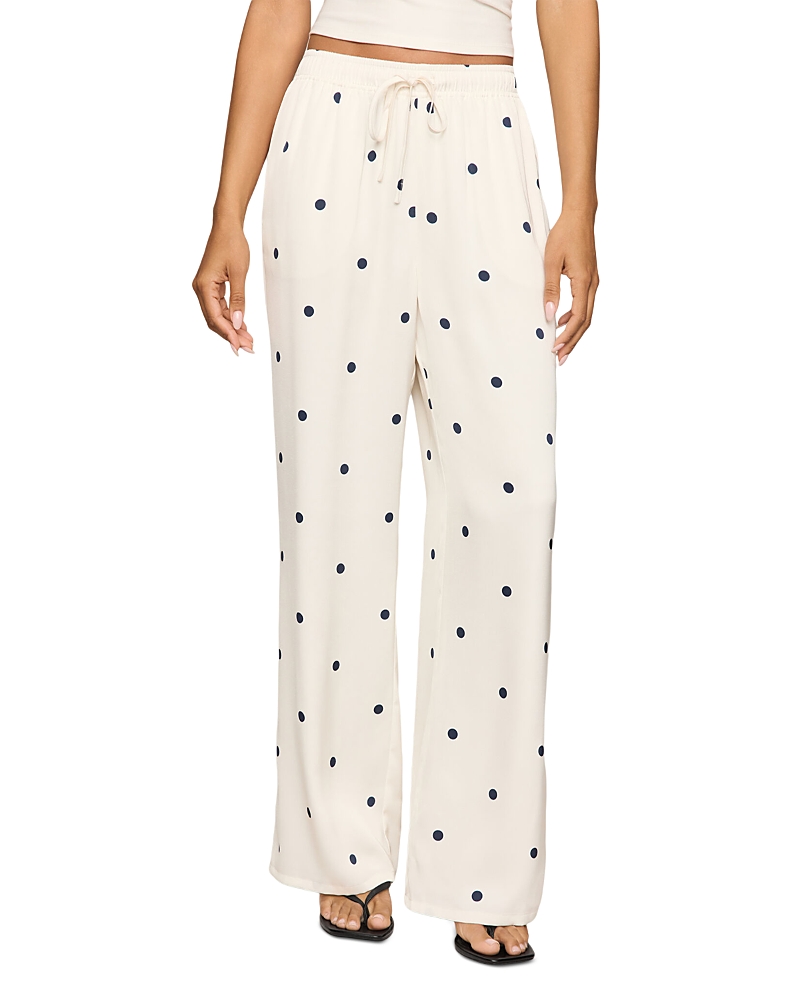 Z Supply Lara Dot Drawstring Waist Pants