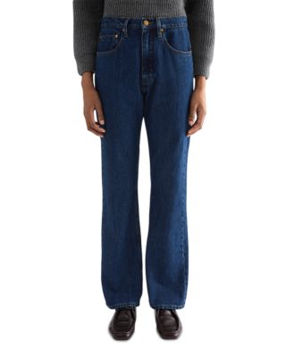 Mid Rise Lightweight Denim Flare Jeans in Medium