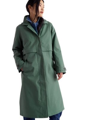 Sea Lights Waterproof Trench Coat - thumbnail 2