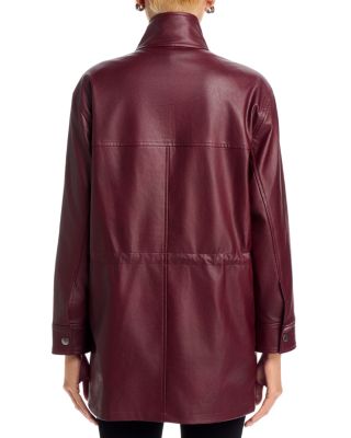 Angelina Faux Leather Jacket - thumbnail 4