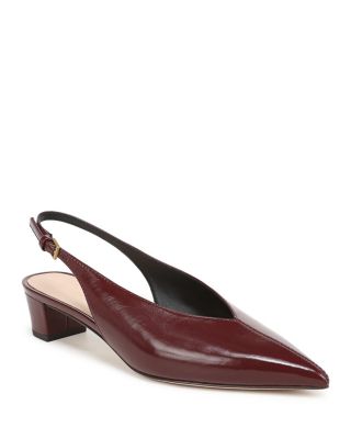 Women's Pamela Leather Slingback Pumps