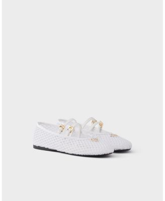 Women's Mesh Fabric Ballerinas