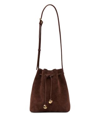Charm Small Suede Shoulder Bag