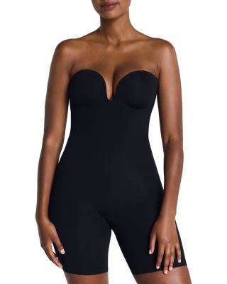 SPANXshape™ Suit Your Fancy Strapless Mid Thigh Bodysuit