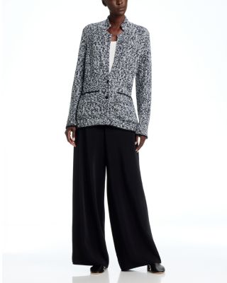 Notch Collar Cotton & Nylon Jacket - thumbnail 2