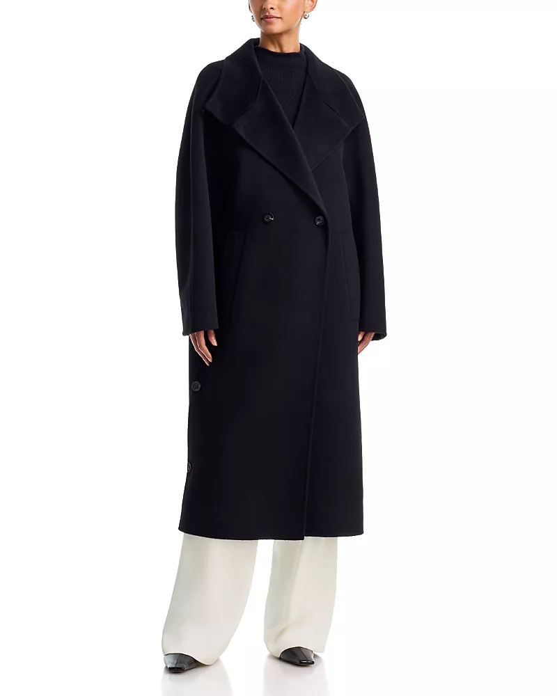Lisa Yang Wool & Cashmere Long Line Coat