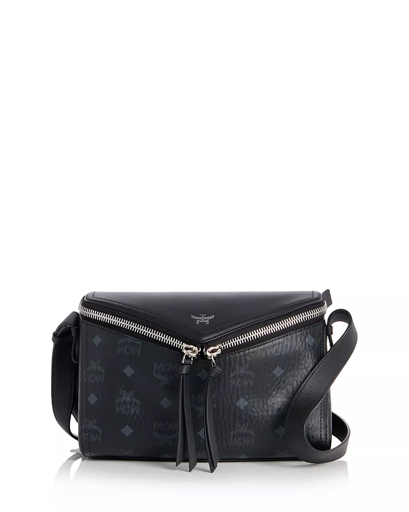 Mcm Small Diamant 3D Visetos Shoulder Bag