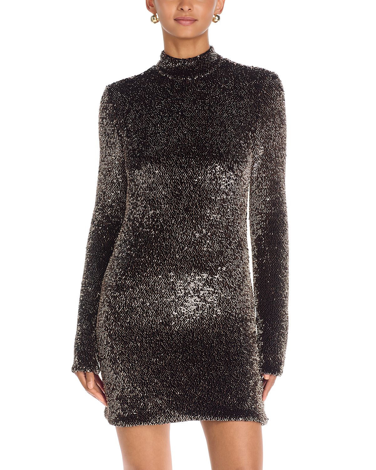 Veronica Beard Sylee Long Sleeve Mini Dress