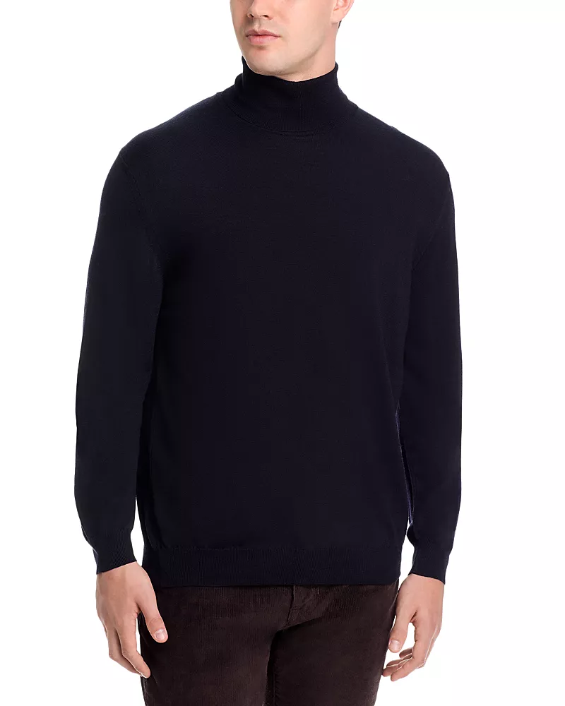 Slowear Flex Wool Blend Turtleneck Sweater