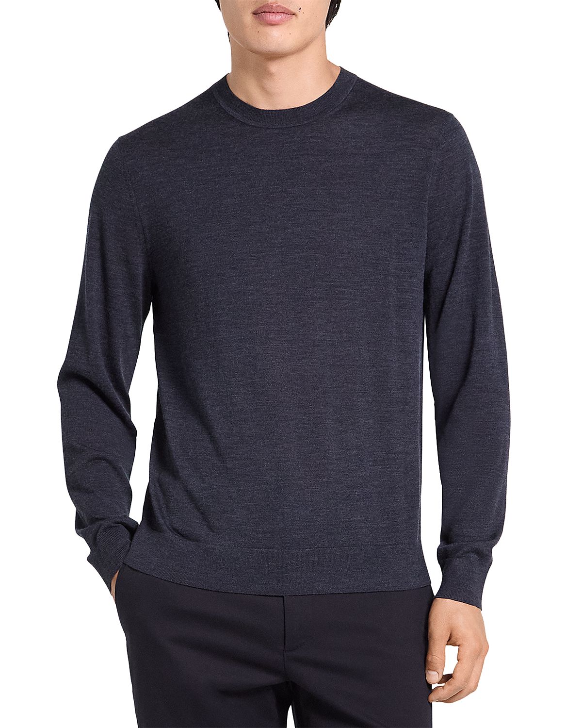 Theory Regal Merino Crewneck Sweater