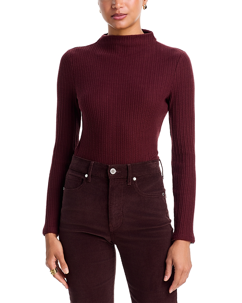 Veronica Beard Nadja Mock Neck Top