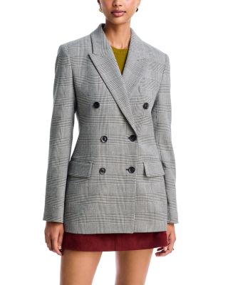 Virginia Wool Blend Double Breasted Blazer