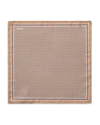 Floral Silk Twill Pocket Square