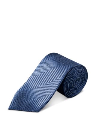 Herringbone Woven Silk Tie