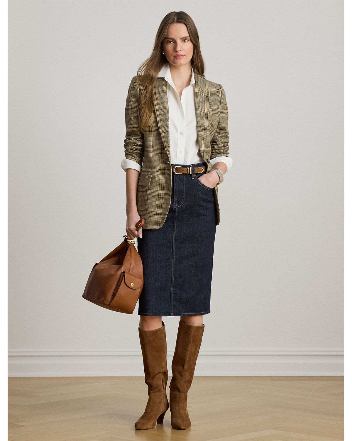 Denim Pencil Skirt thumbnail 2