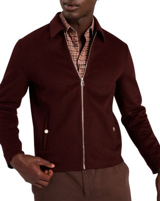 Antwrp Splitable Wool Blend Harrington Jacket