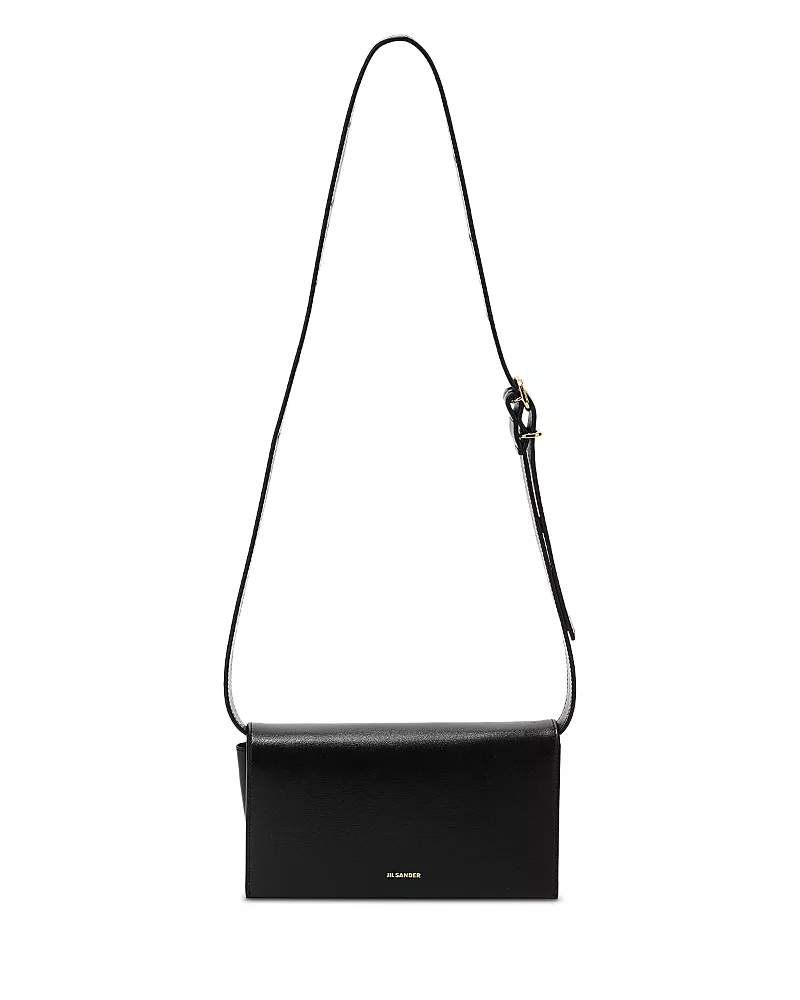Jil Sander All Day Small Leather Shoulder Bag