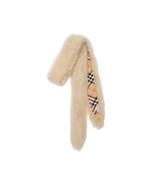  Skinny Shearling Scarf