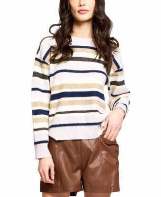 Women's Birch Striped Crew