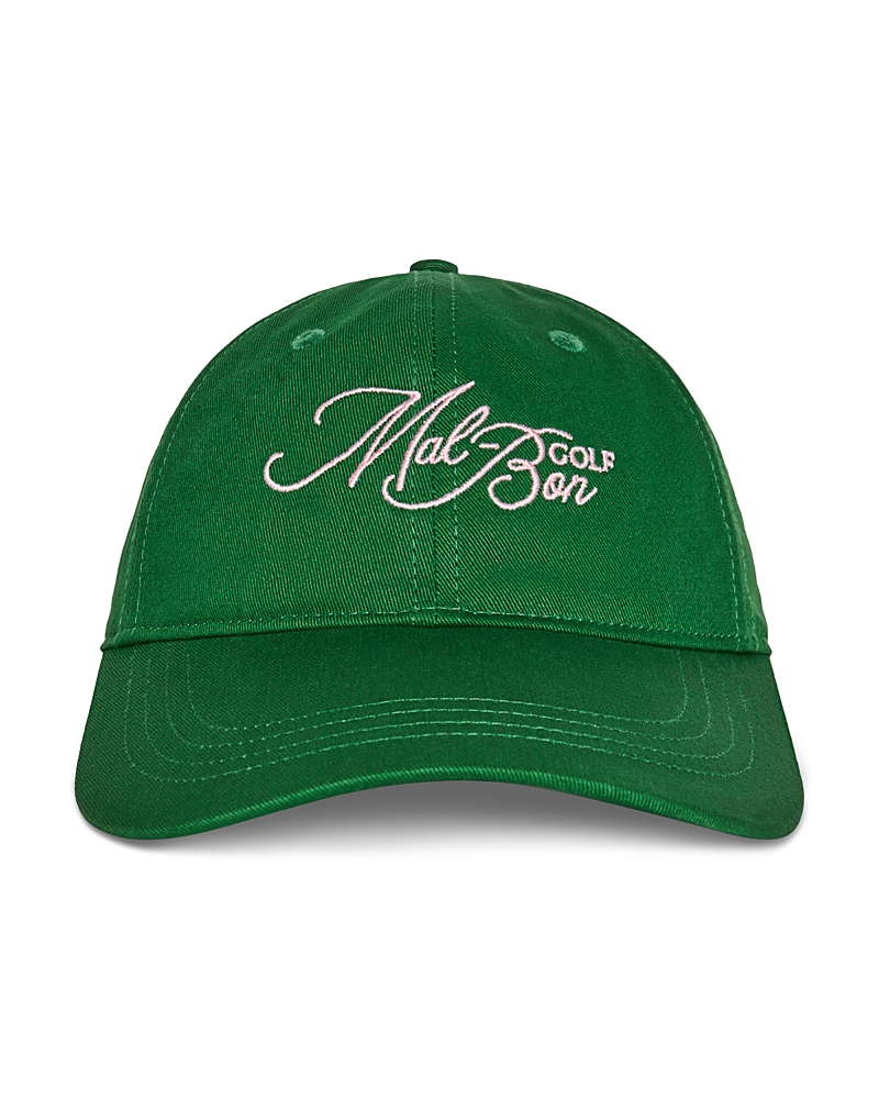 Malbon Palmetto Cotton Dad Hat In Green
