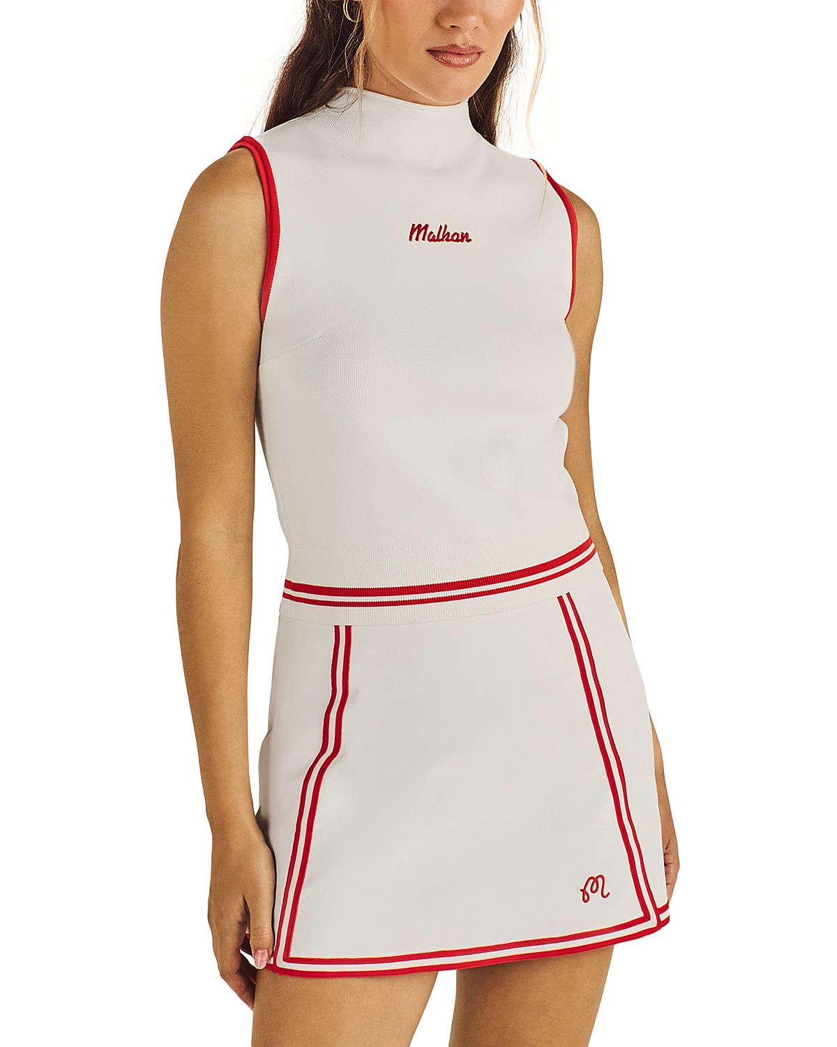 Malbon Kara Mock Neck Vest