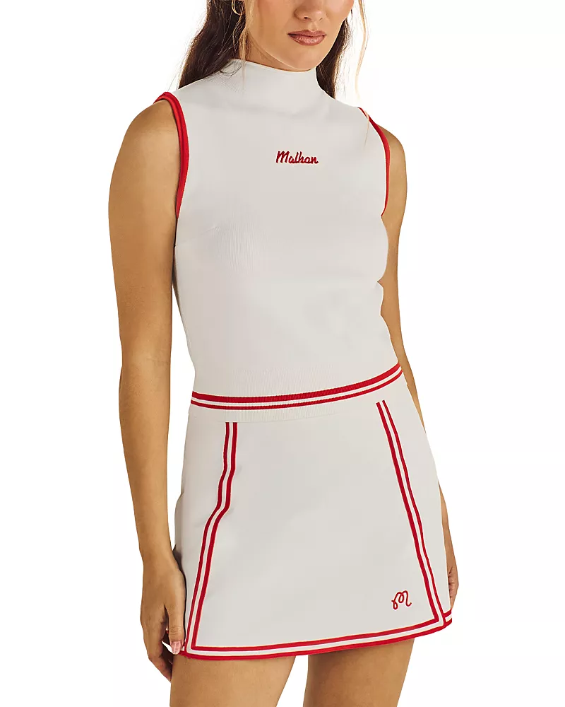 Malbon Kara Mock Neck Vest