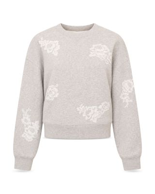  Girls' Merrily Tween Floral Pullover Sweater - Big Kid