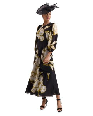 Eve Blouson Sleeve Maxi Dress - thumbnail 2