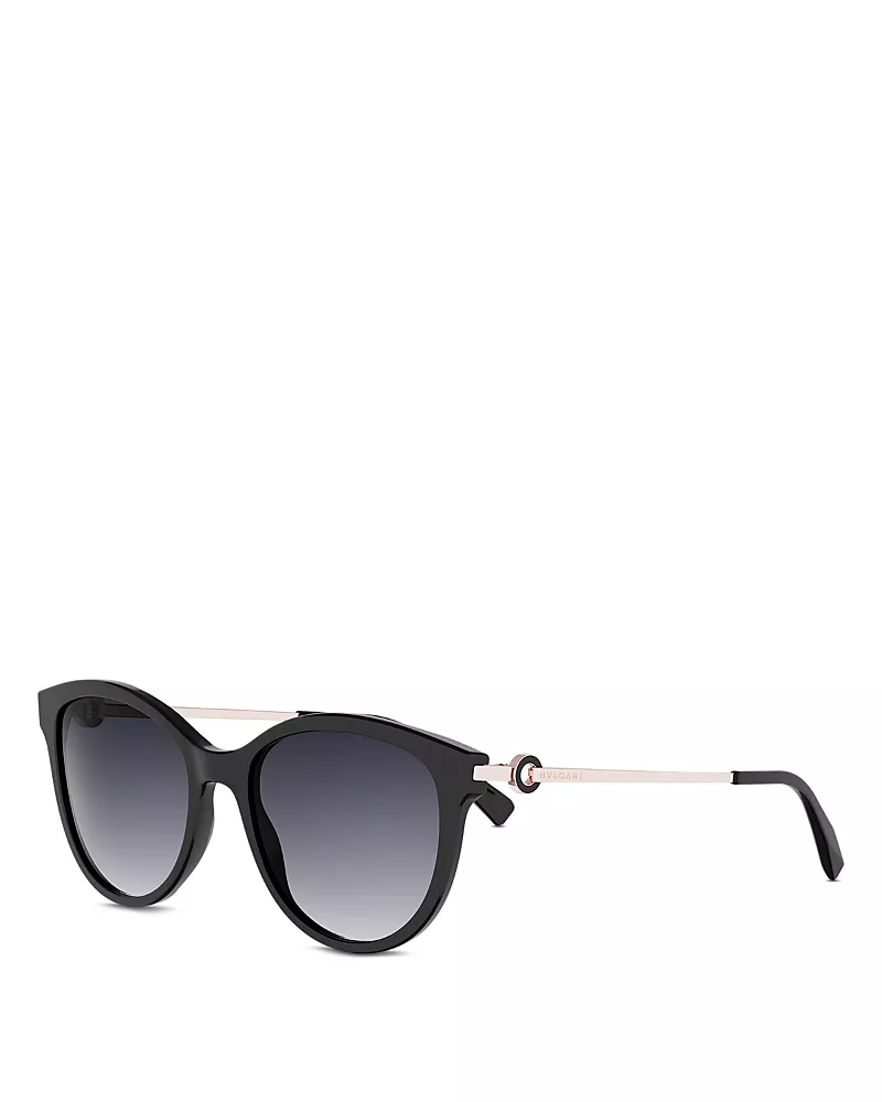 Bvlgari Round Sunglasses, 54mm