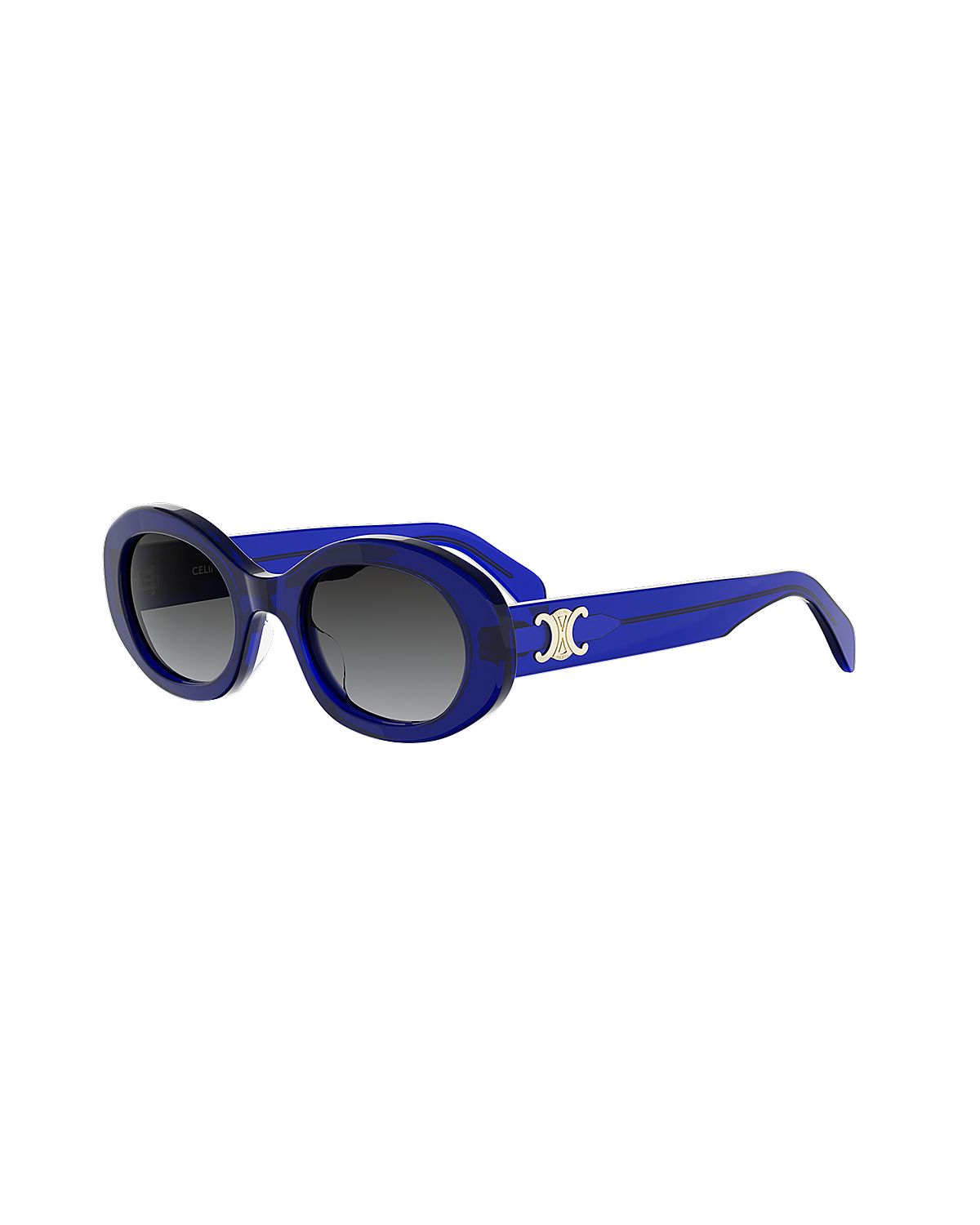 Celine Triomphe Oval Sunglasses, 52mm