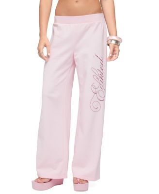 Edikted Edikted Studio Rhinestone Sweatpants