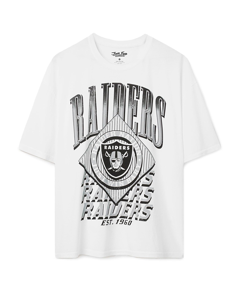Junk Food Clothing Women's Las Vegas Raiders Oversized Tee
