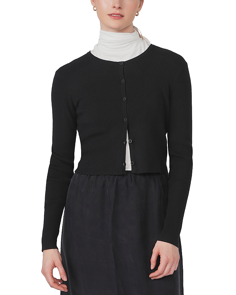 Point Classic Cropped Cardigan