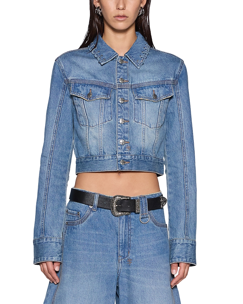 Ksubi Cotton Slim Trucker Jacket