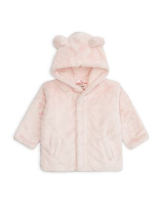 Girls' Minky Bear Fleece Jacket - Baby