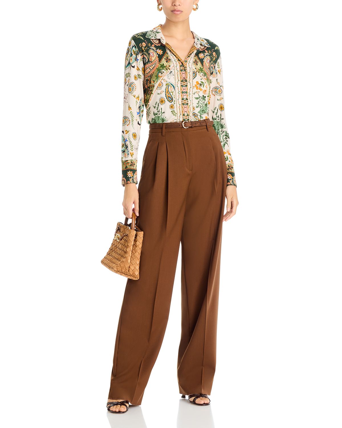 The Janie Mixed Print Long Sleeve Shirt thumbnail 2