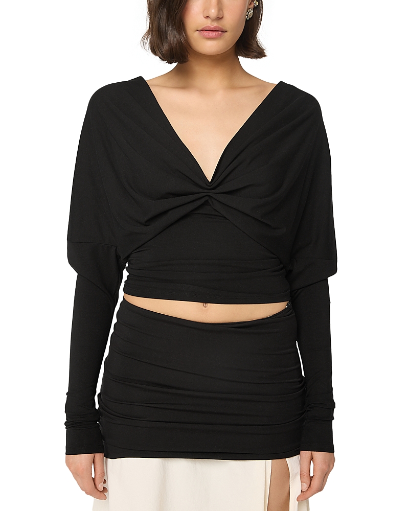 The Line By K Selvie Pleated Batwing Top