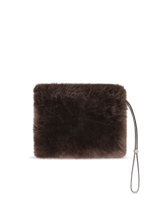 Viverra Shearling Pouch