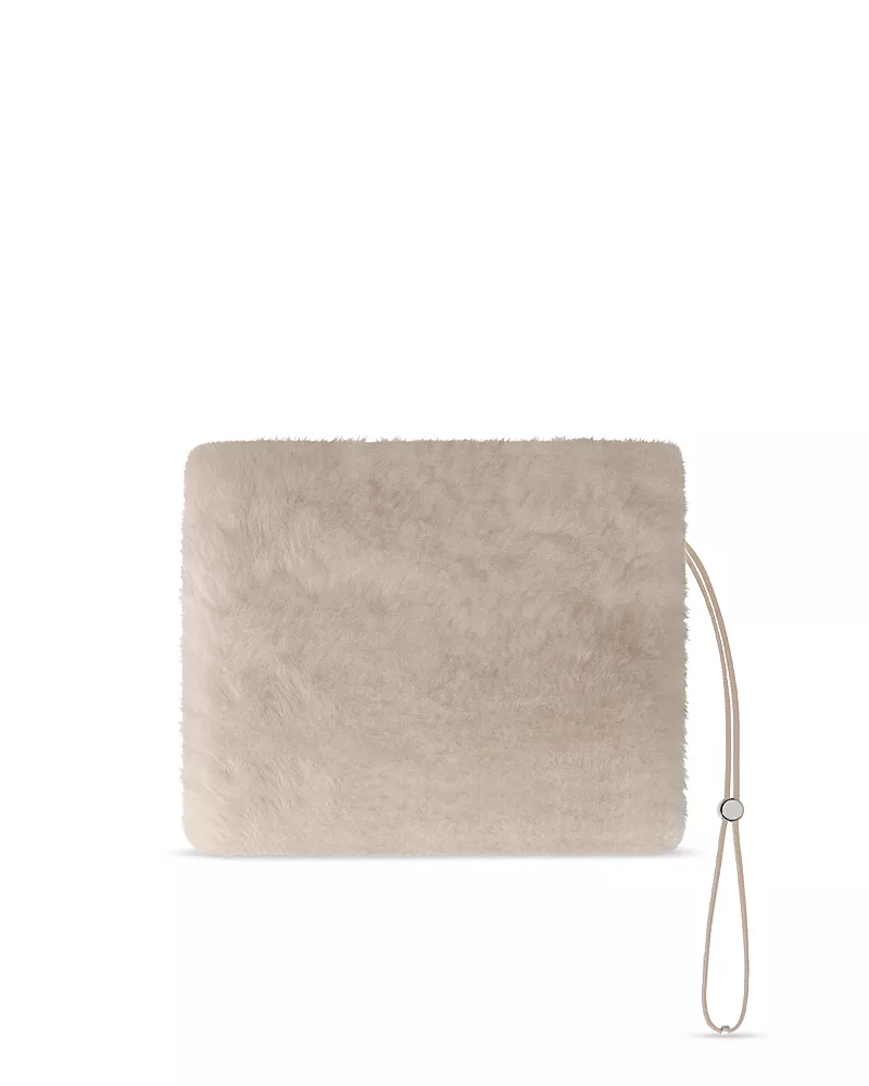 Mackage Viverra Shearling Pouch