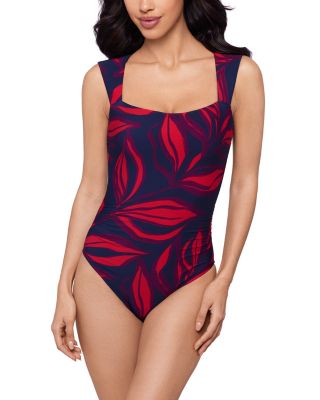Rossobleu Wren Square Neck One Piece Swimsuit