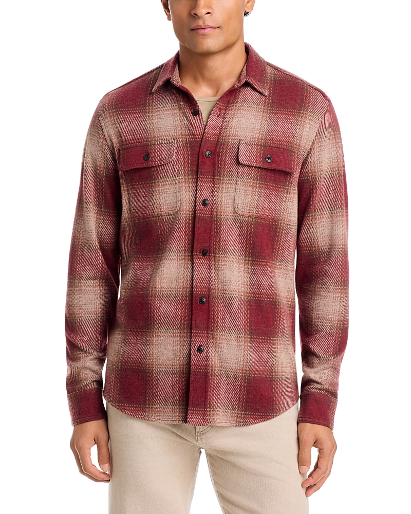 Faherty Legend Textured Shirt In Multi
