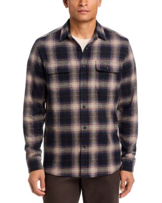 Faherty Legend Textured Shirt In Multi