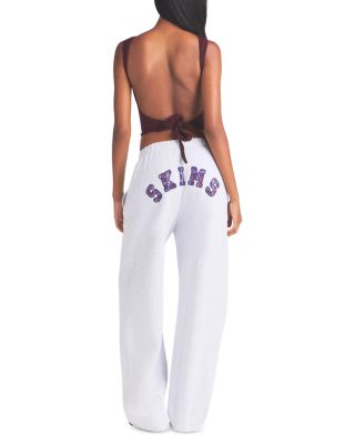 Cotton Fleece Classic Straight Leg Pants