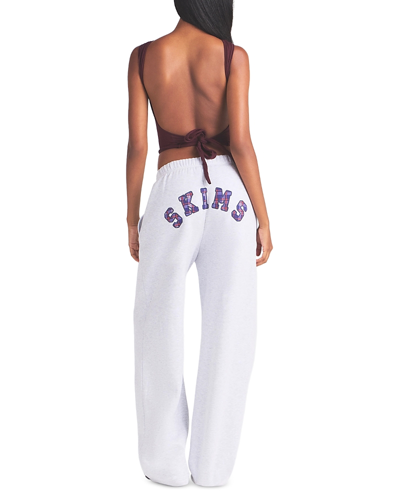 Skims Cotton Fleece Classic Straight Leg Pants